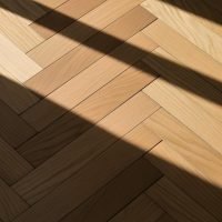 herringbone-wood-flooring-with-light-shadow